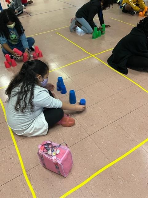 Margate Elementary students sport stacking